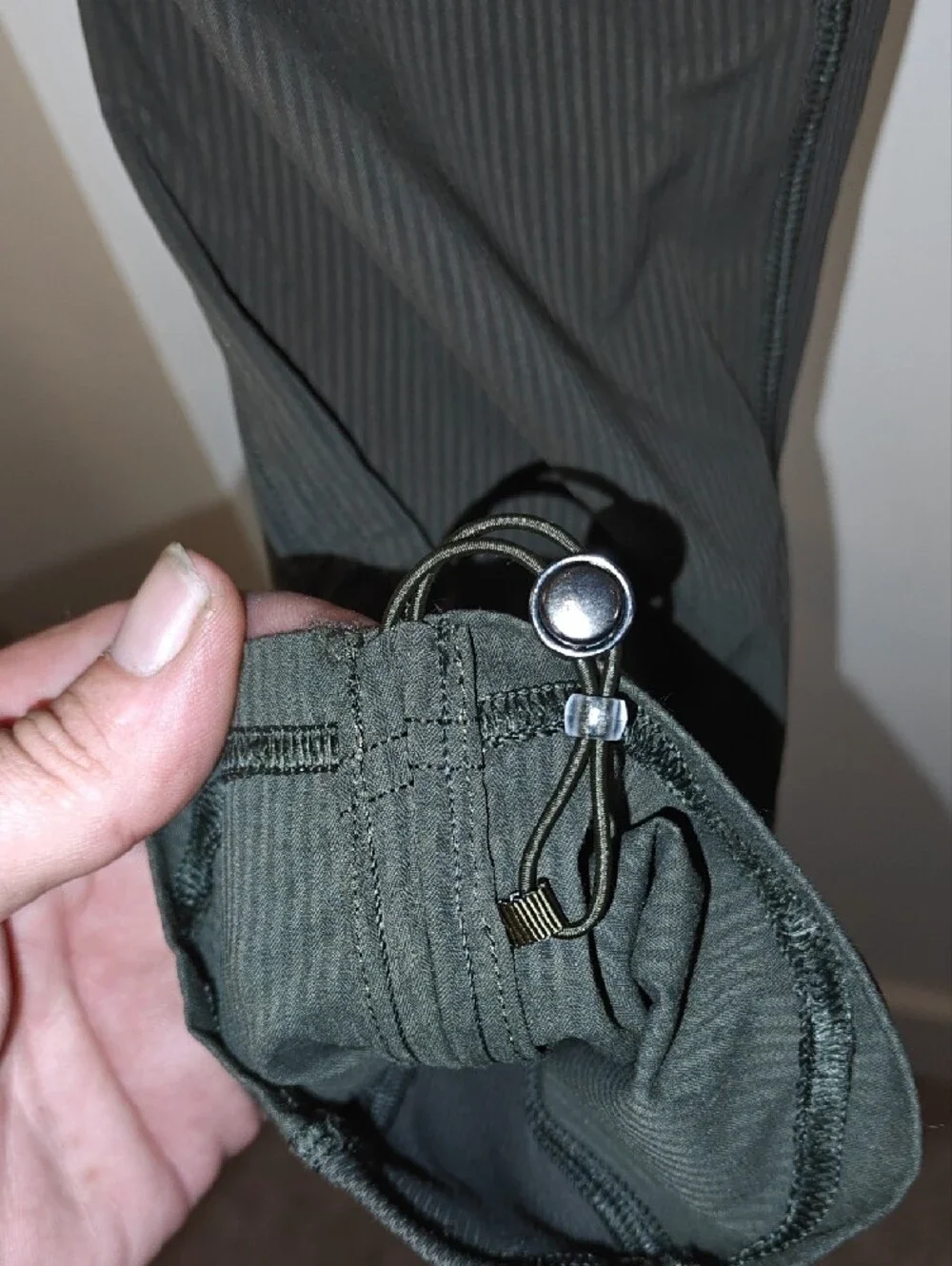 lululemon athletica Olive Green Drawstring Joggers - Picture 3 of 5